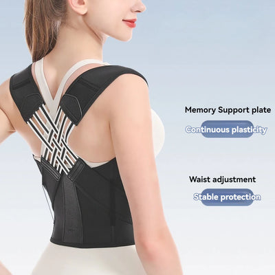 AOLIKES Prevention of Hunchback Correction With Back Posture Correction With Beautiful Back and Open Shoulder Shape Corrector