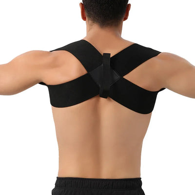 Straight Back Orthopedic Belt Adjustable Shoulder And Neck Invisible Braces Anti-Camel Strap For Sitting Posture Correction