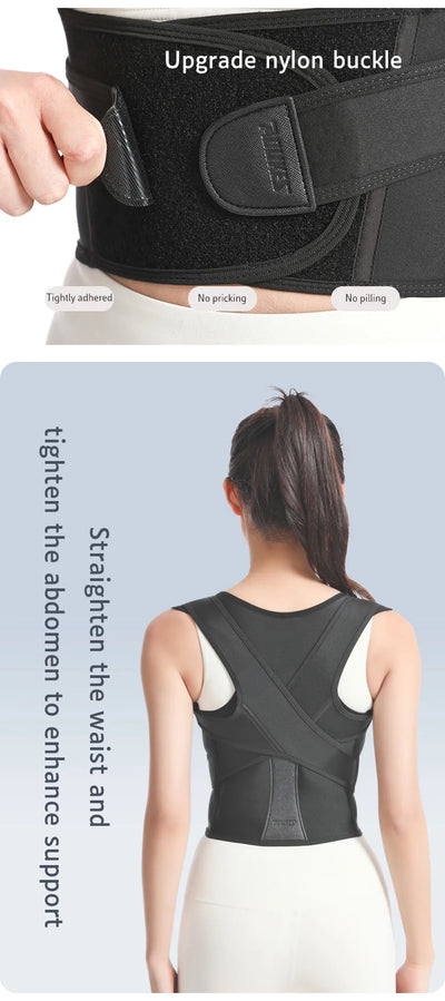 AOLIKES Prevention of Hunchback Correction With Back Posture Correction With Beautiful Back and Open Shoulder Shape Corrector