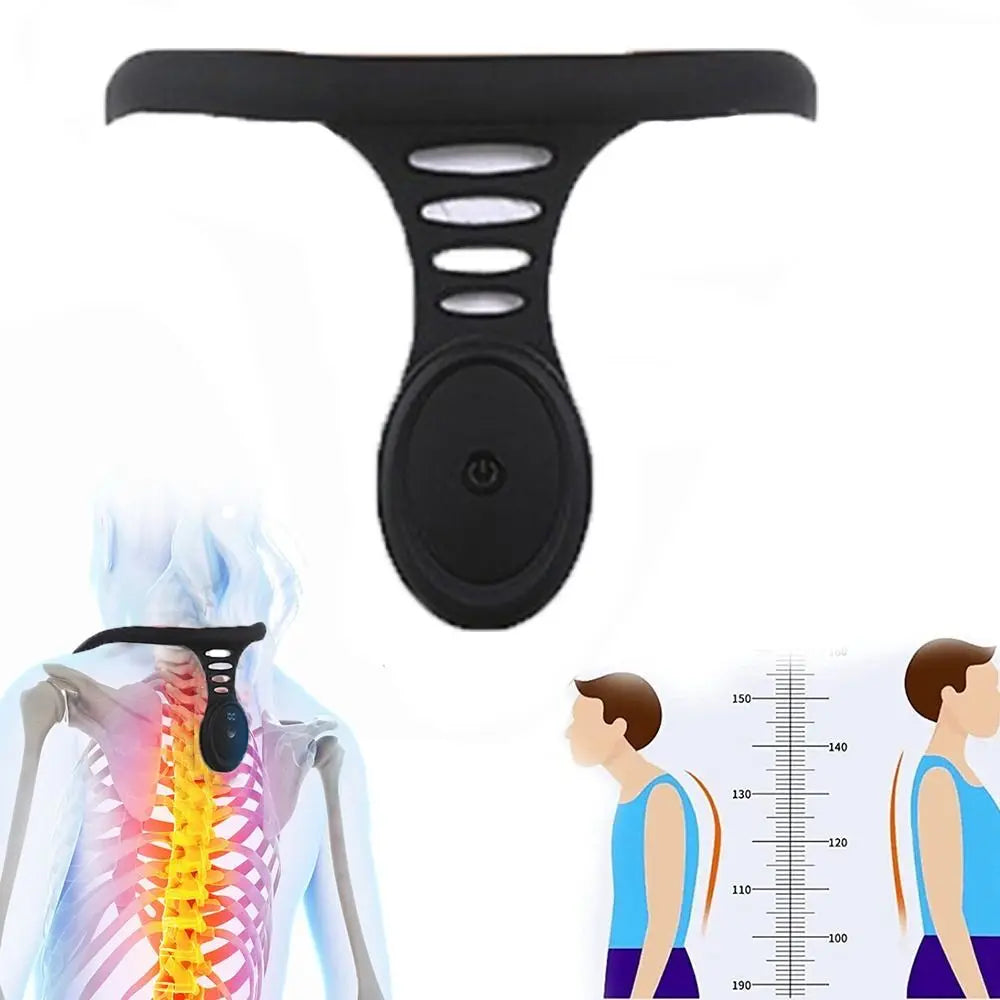 Design Relax Your Muscle Portable Smart Posture Correction Device Body Shaping Neck Instrument Ultrasonic Lymphatic Soothing