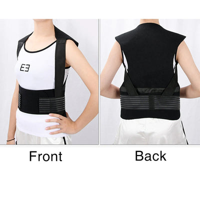 108 Tourmaline Self-heating Magnetic Therapy Support Belt Shoulder Back And Neck Massager Spine Lumbar Brace Posture Corrector