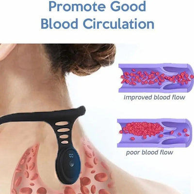 Design Relax Your Muscle Portable Smart Posture Correction Device Body Shaping Neck Instrument Ultrasonic Lymphatic Soothing